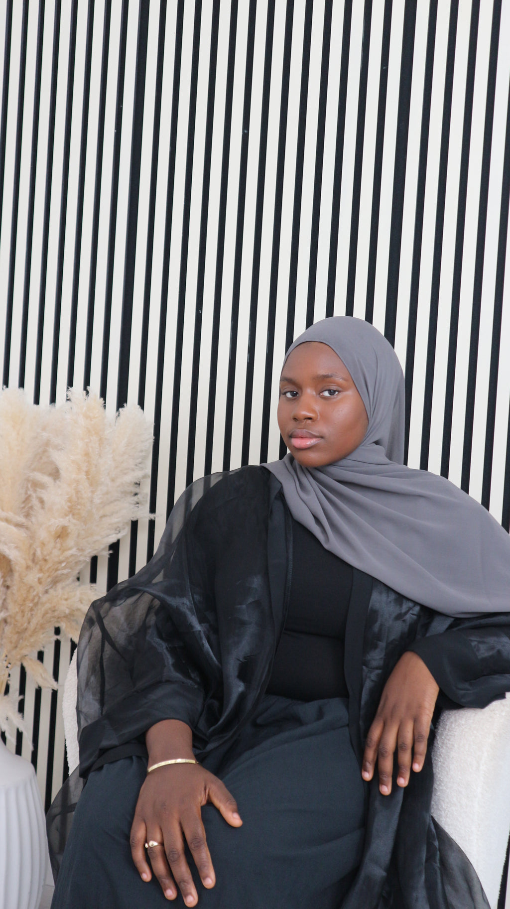 Abaya Noir Negro