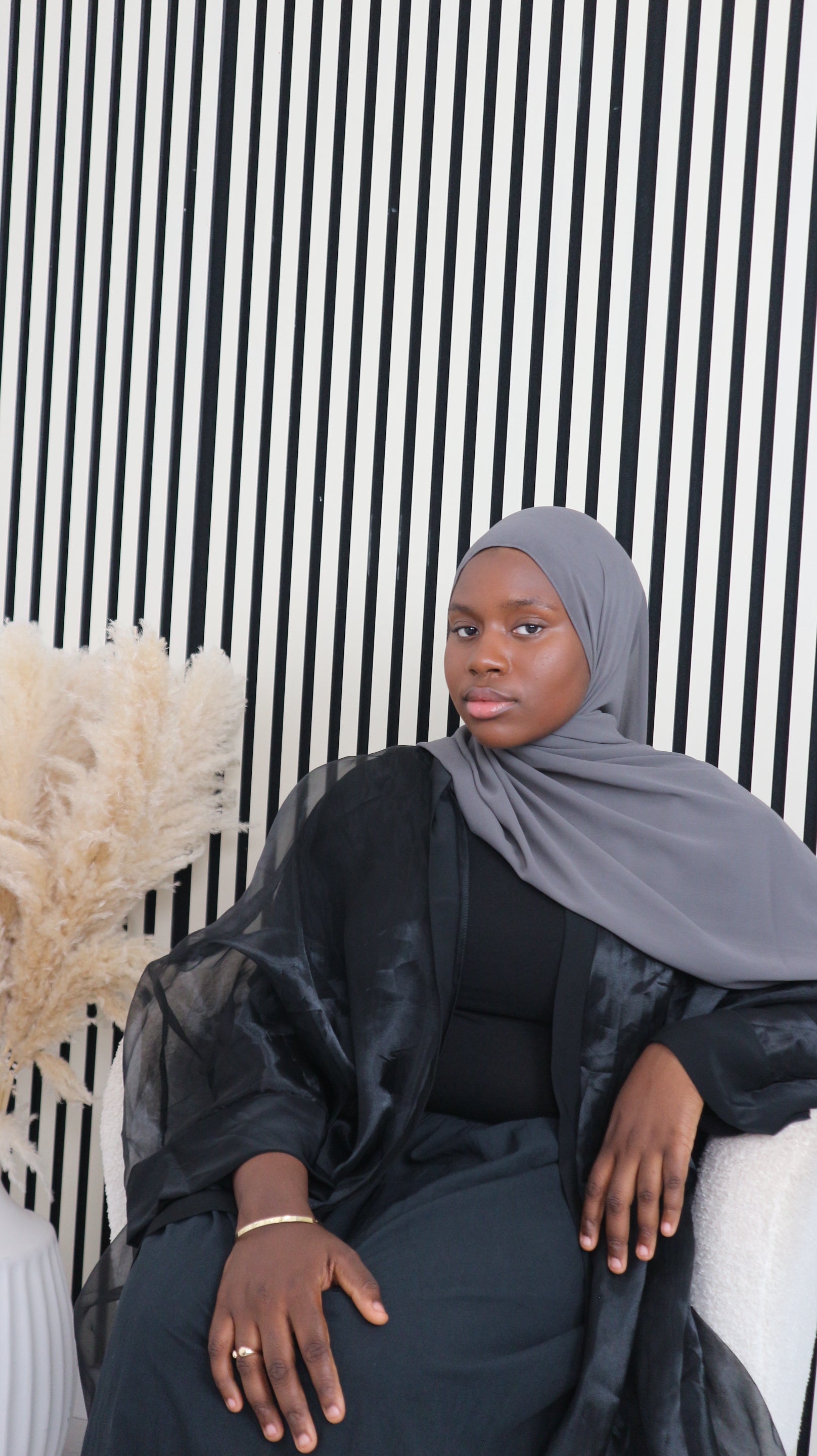 Abaya Noir Negro